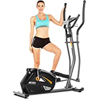 ANCHEER Bicicleta Elíptica de Fitness Elíptica para Casa 10 Niveles de Resistencia-Medición de Pulso-Inercia Controlado…